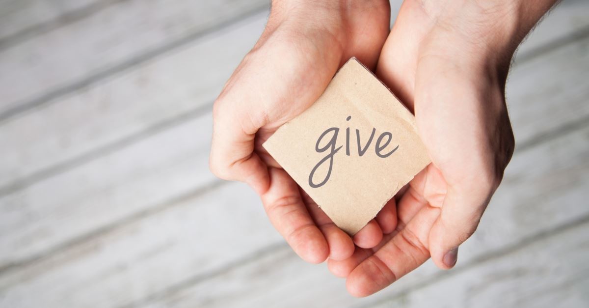 Give and it will be Given to you